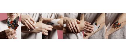 20 % studentrabatt på temporära tatueringar hos Like Ink