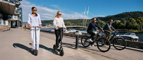 Upp till 50 % + 5 % extra studentrabatt hos E-Wheels