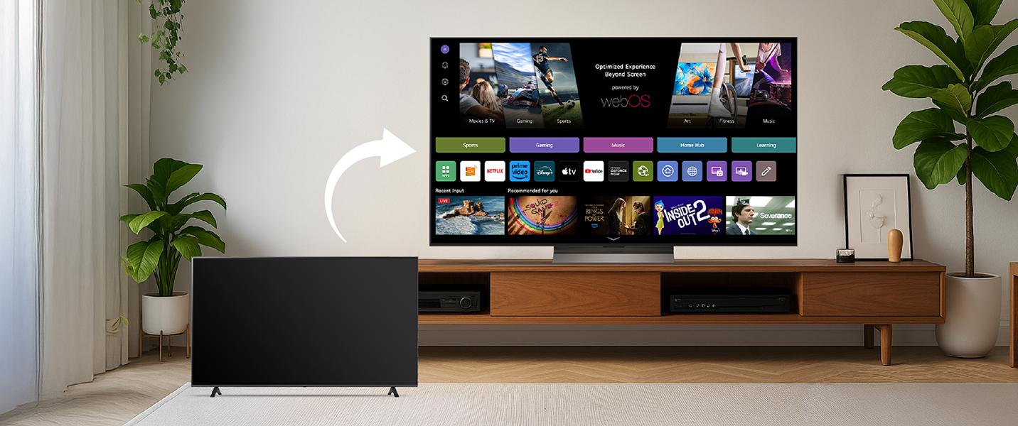 1 000kr rabatt på din nya LG TV + 5 % extra studentrabatt