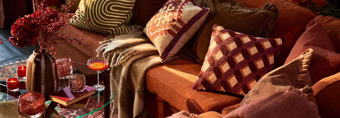 30 % på alla gardiner, bäddtextil, täcken & kuddar