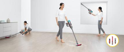 560 kr alumnirabatt på Dyson V12 Detect™ Origin-dammsugare