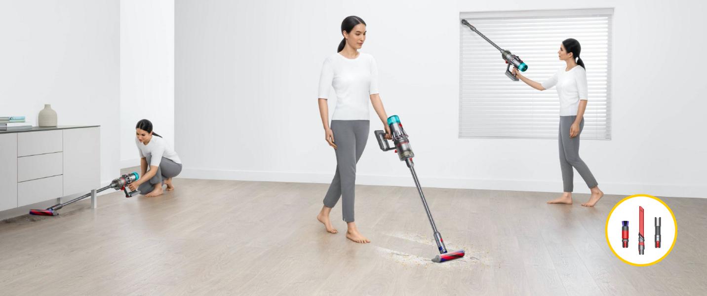 Spara 560 kr på Dyson V12 Detect™ Origin-dammsugare