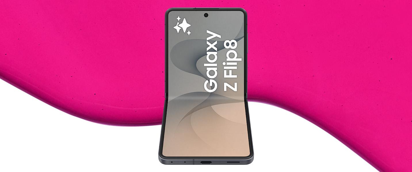 Skaffa månadens mobil Galaxy Flip 8 hos Comviq