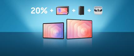 20 % studentrabatt på Galaxy Tab S11 Series