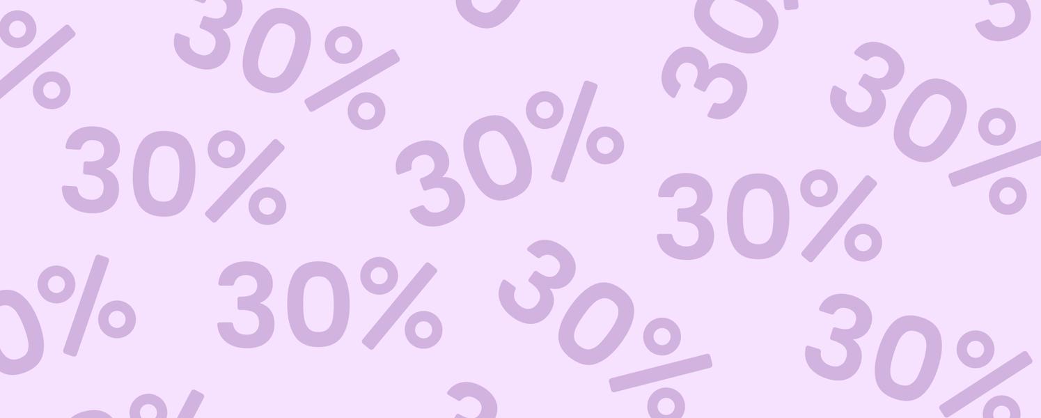 30 % seniorrabatt i 3 dagar 
