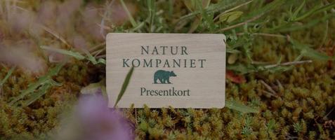 5 % studentrabatt på presentkort från Naturkompaniet