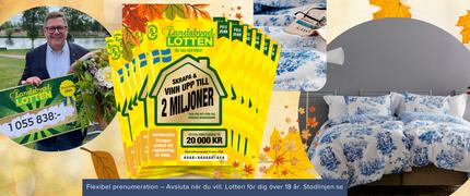 52 % seniorrabatt på ditt första lottpaket