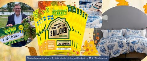 52 % seniorrabatt på ditt första lottpaket