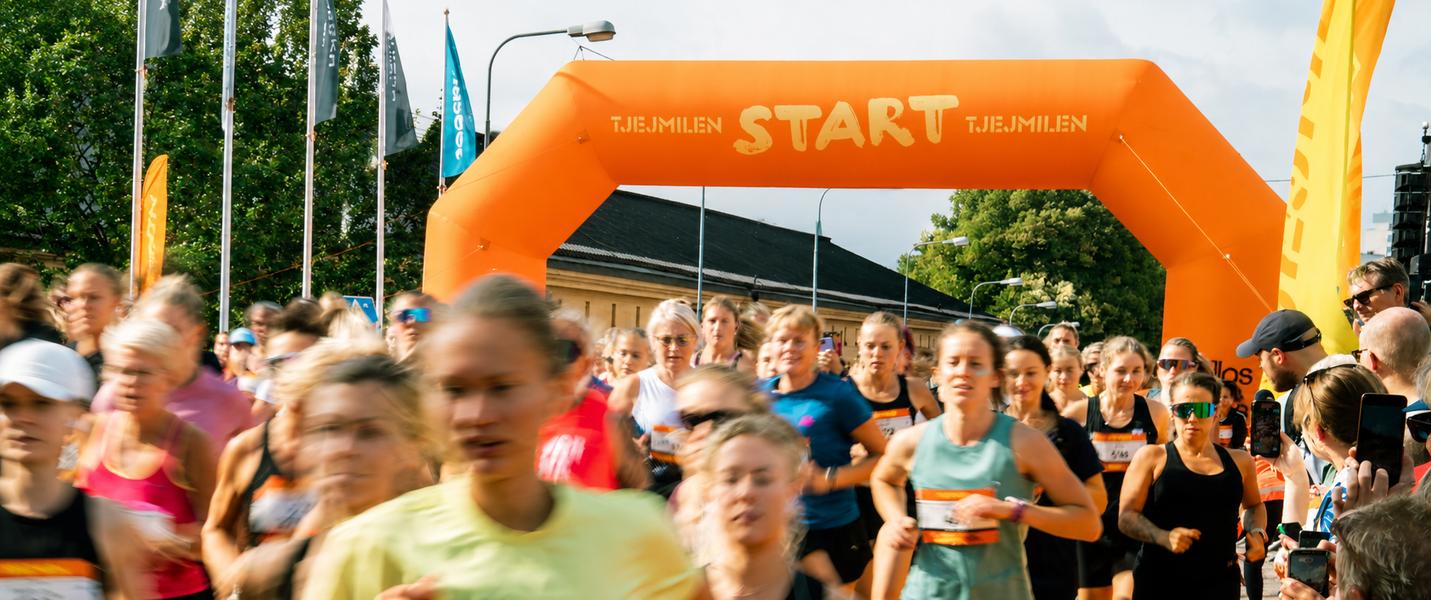 15 % alumnirabatt på Tjejmilen