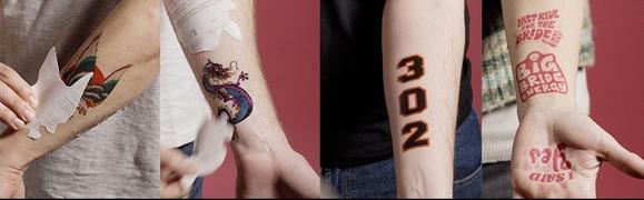 25 % studentrabatt på temporära tatueringar hos Like Ink