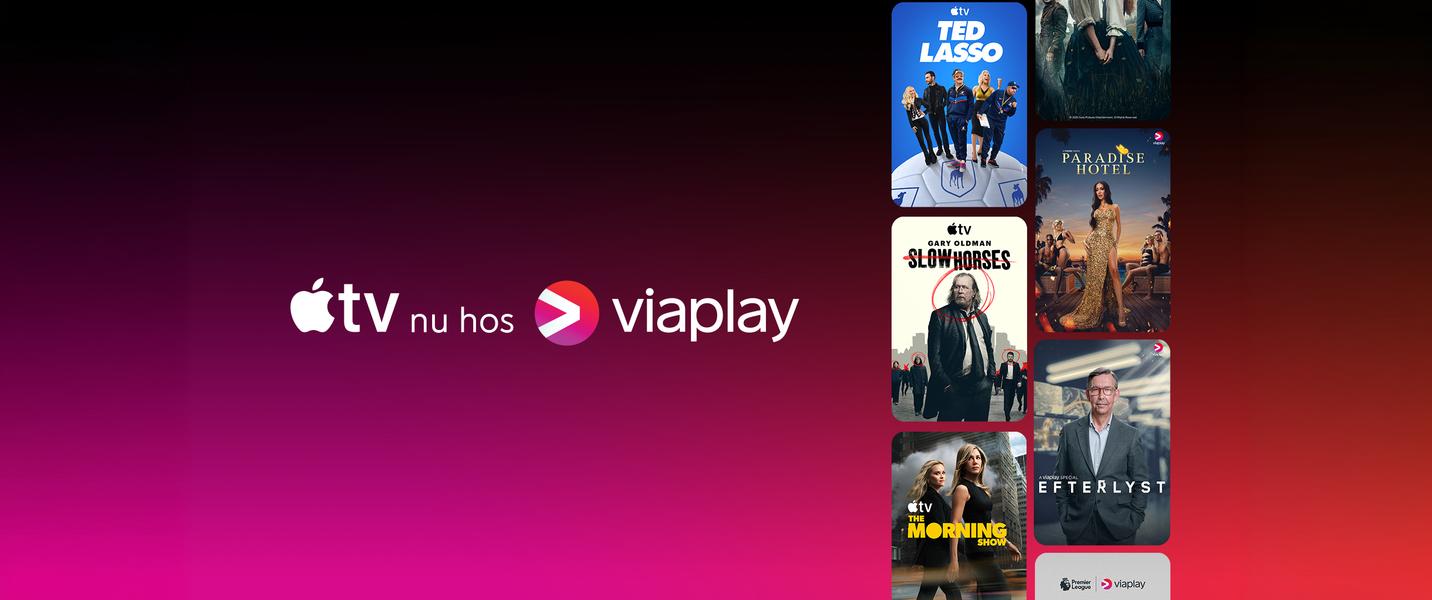 50 % första månaden på Viaplay Film & Serier + Apple TV