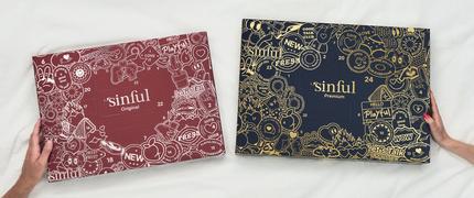 Köp en julkalender och få två gratis gåvor hos Sinful