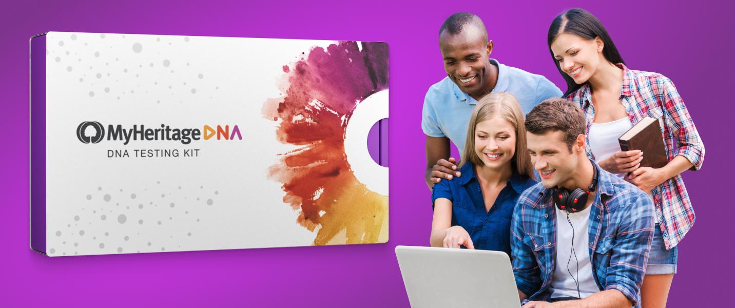 73 % alumnirabatt på MyHeritage DNA-kit
