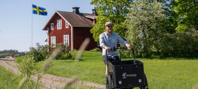 5 % studentrabatt på lådcyklar hos Cargobike of Sweden