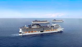 Upp till 25 % + 10 % extra studentrabatt hos MSC Cruises