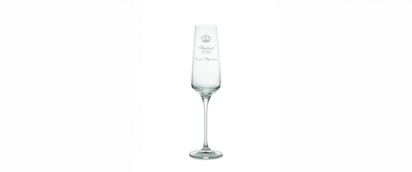10 % rabatt på champagneglas