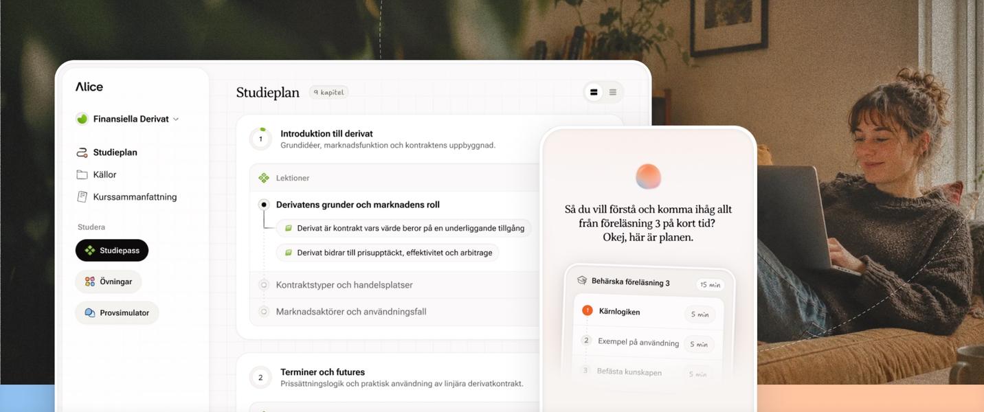 25 % studentrabatt på Alice.tech