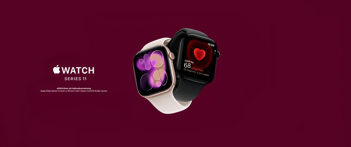 Apple Watch med eSIM från 188 kr/mån i 4 mån