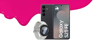 Köp Samsung Galaxy S25 FE & få Galaxy Watch 7 på köpet hos Comviq