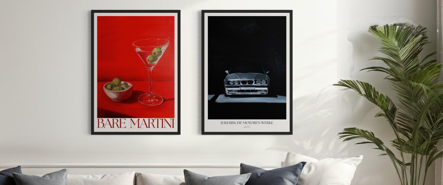 100 kr studentrabatt på posters hos Starckare Studio