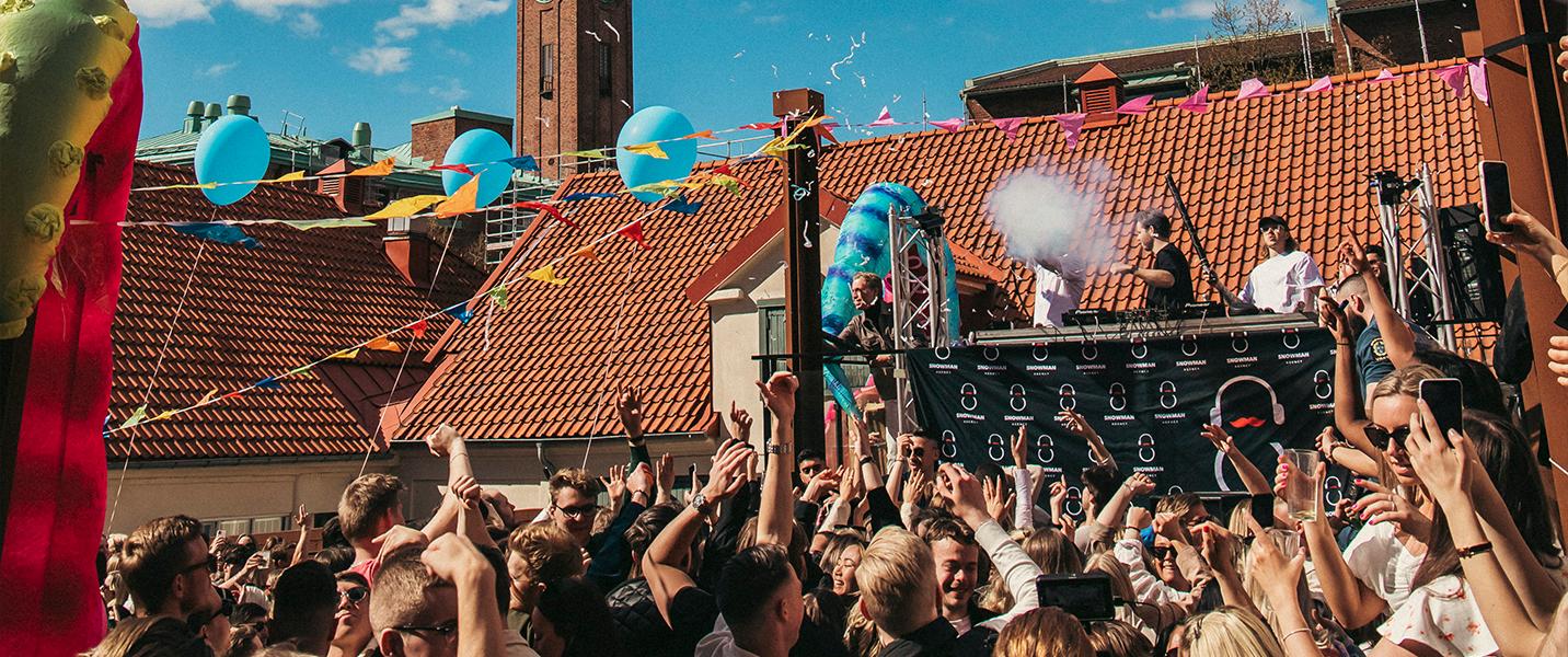 50 % studentrabatt på biljett till Snowman Day Party
