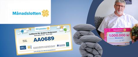 50 % seniorrabatt på ditt första lottpaket