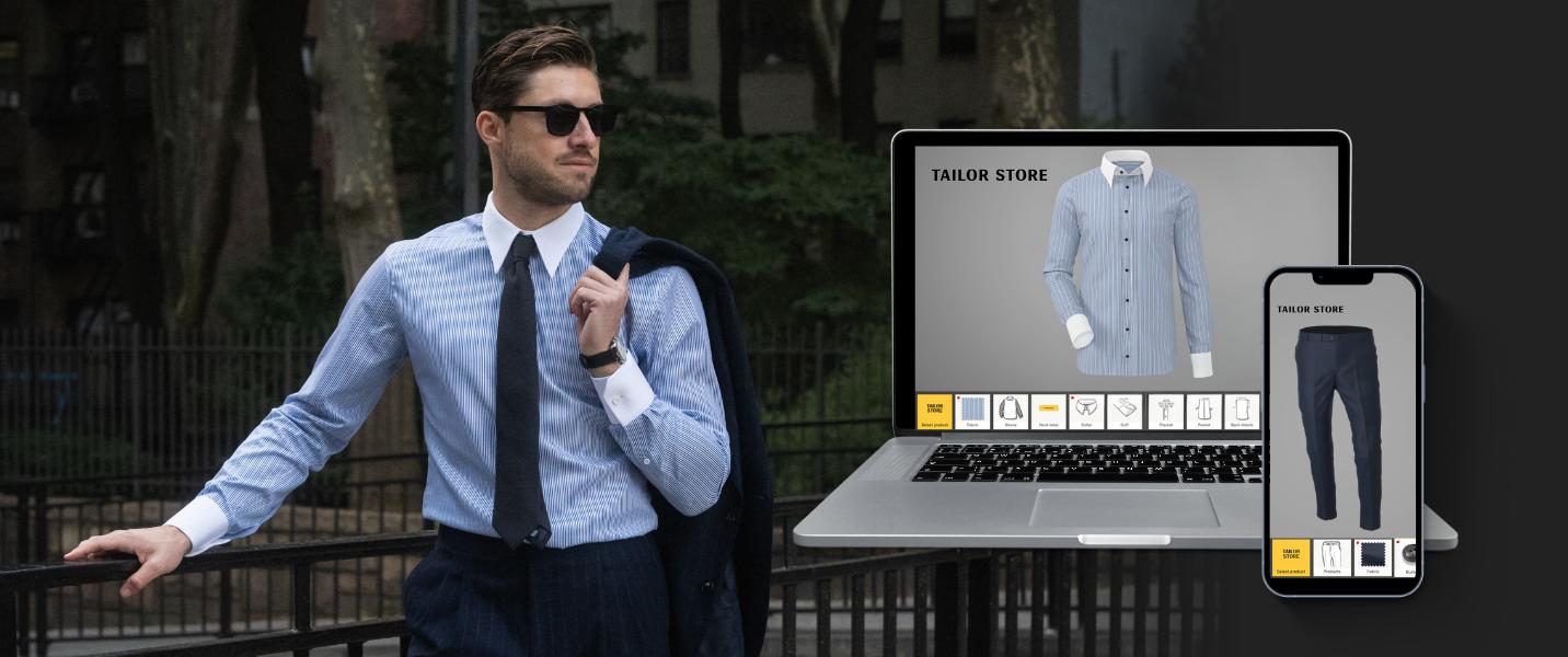 20 % rabatt på din första skjorta hos Tailor Store