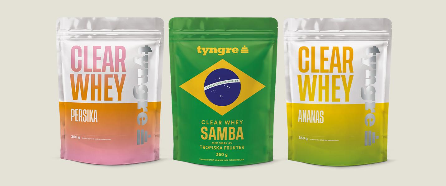 20 % studentrabatt på Clear Whey från Tyngre