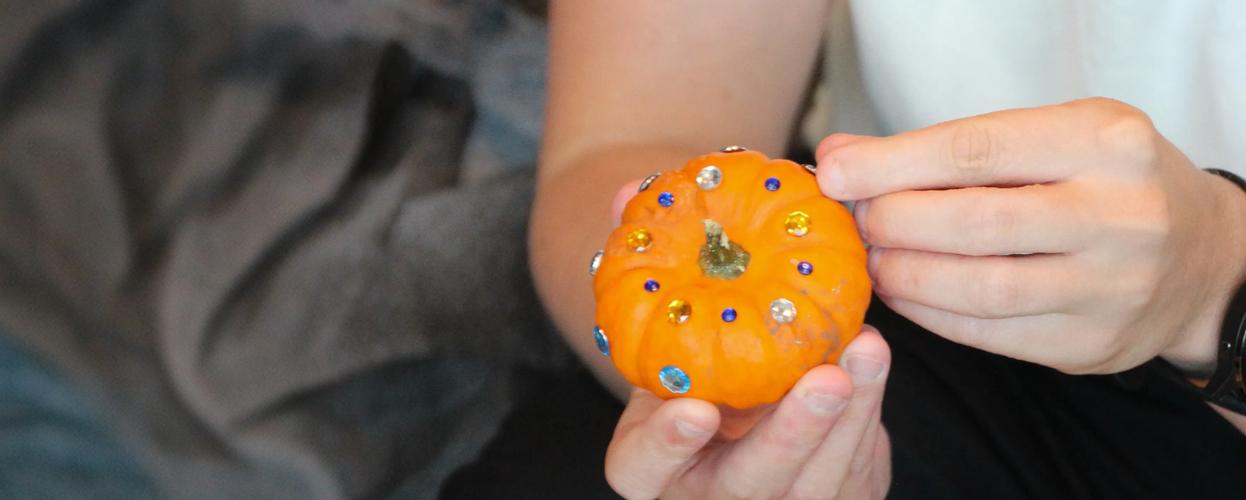 Halloweenpyssel bedazzel pumpor