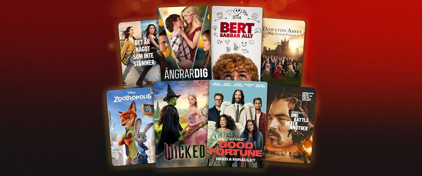 Streama tio hyrfilmer från SF Anytime för endast 360 kr