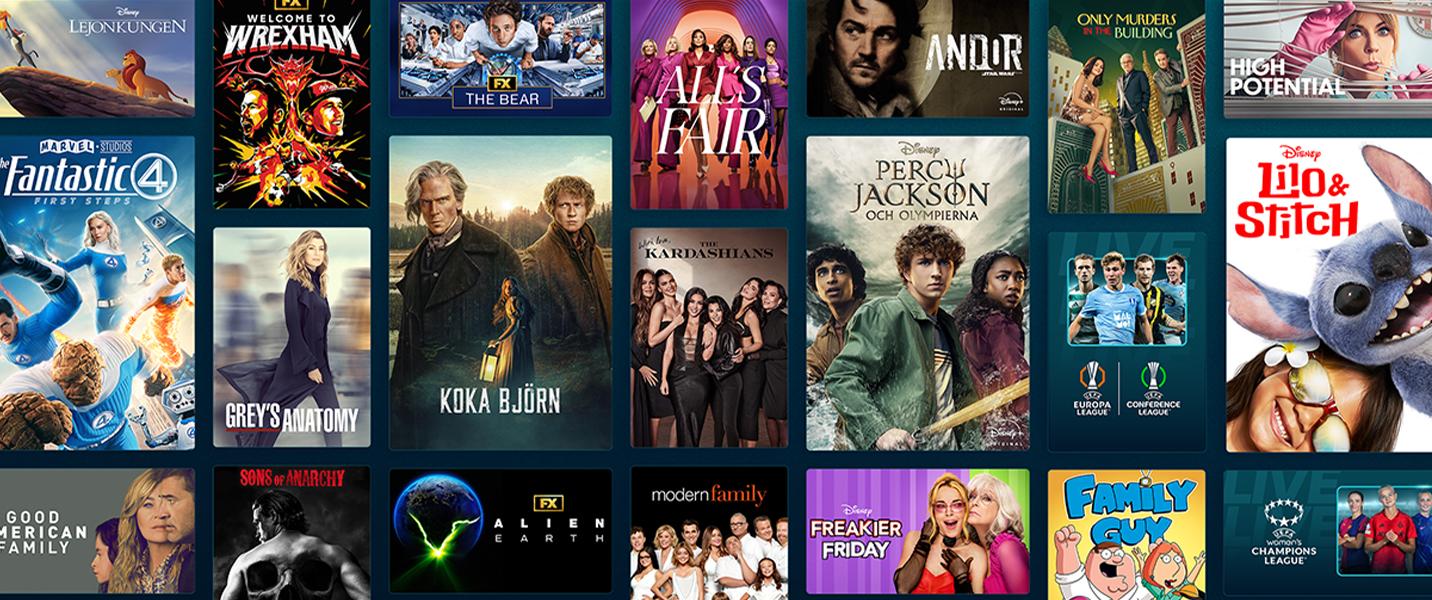 Seniorerbjudande hos Disney+