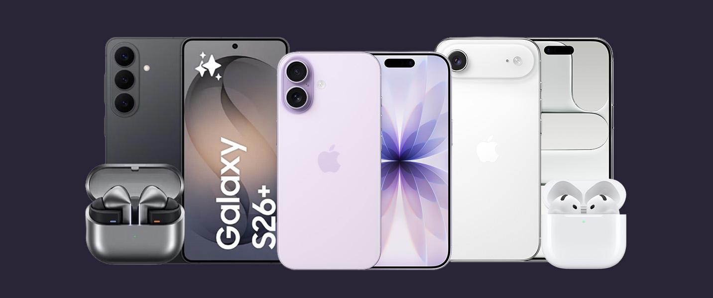 Senaste mobilen + 15 GB surf för 519 kr/mån hos Tele2