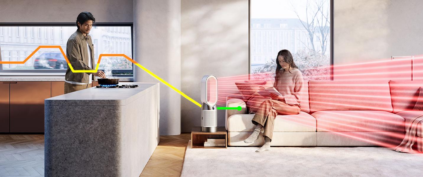 1 150 kr studentrabatt på Dyson Purifier Hot+Cool HP1