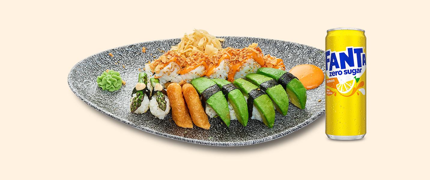 40 % studentrabatt på 14-bitars Combo + Dryck hos Sushi Yama