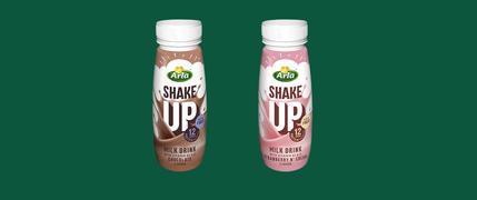Testa mjölkdrycken ShakeUP från Arla