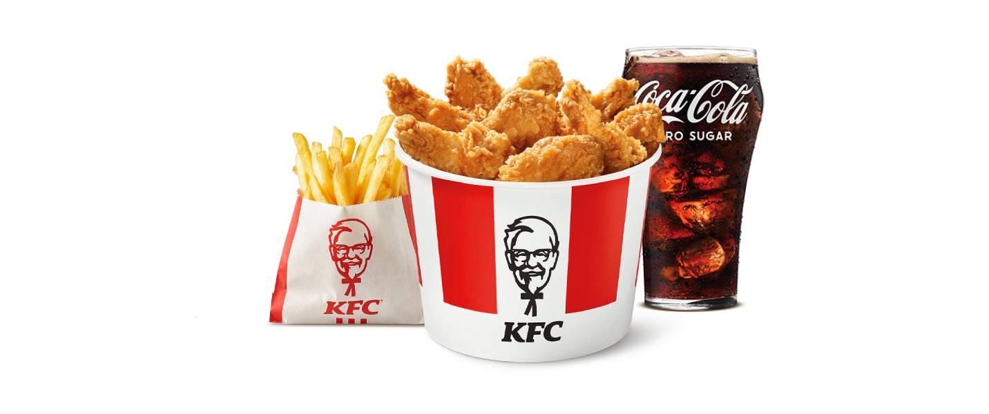 Hotwingsbucket meal för endast 79 kr