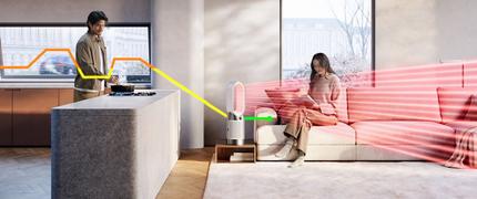 1 730 kr studentrabatt på Dyson Purifier Hot+Cool HP1