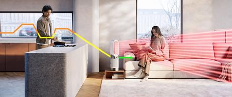 1 730 kr studentrabatt på Dyson Purifier Hot+Cool HP1
