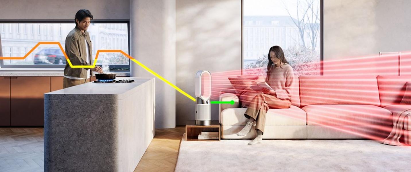 1 730 kr studentrabatt på Dyson Purifier Hot+Cool HP1