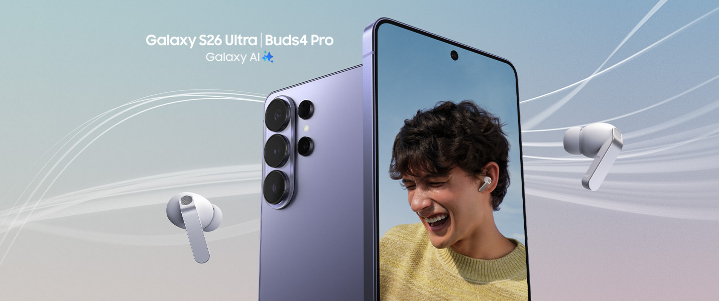 20 % alumnirabatt på Galaxy S26 & Galaxy Buds4 Series