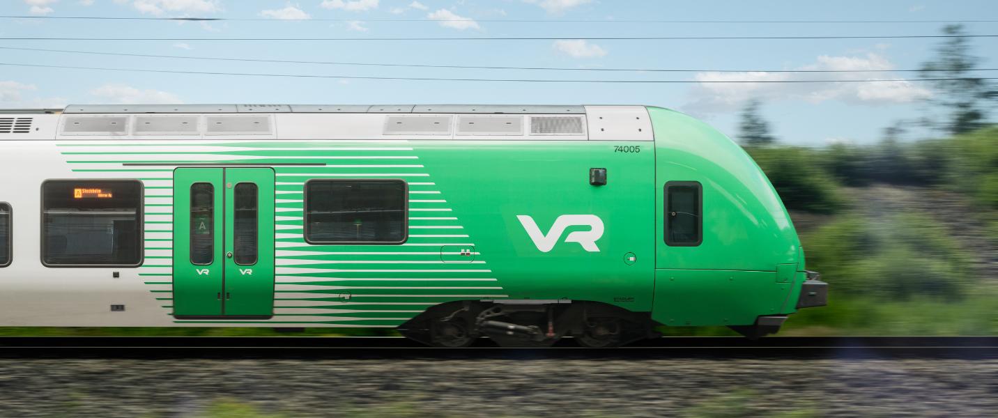 20 % studentrabatt på tågbiljetter hos VR