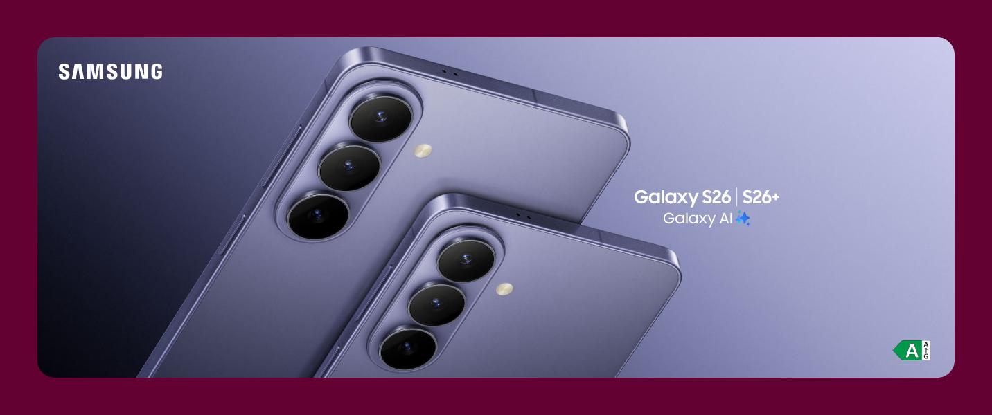 Förköp nya Galaxy S26, S26 Plus och S26 Ultra med studentabonnemang