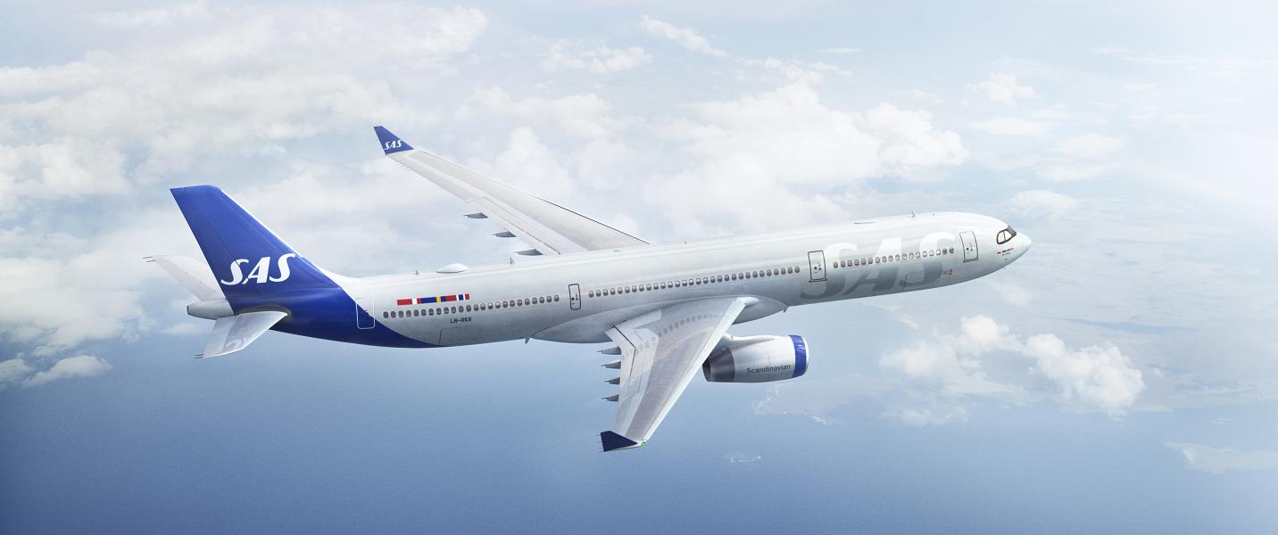 Upp till 70 % rabatt på SAS-flyg