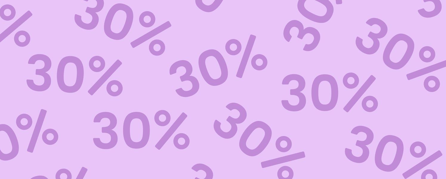 30 % seniorrabatt i 3 dagar