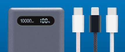 Linocell powerbank och laddkabel för 299 kr