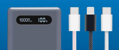 Linocell powerbank och laddkabel för 299 kr