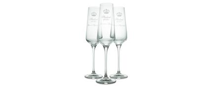 10 % rabatt på champagneglas