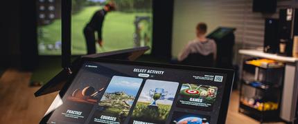 15 % studentrabatt på simulatorgolf