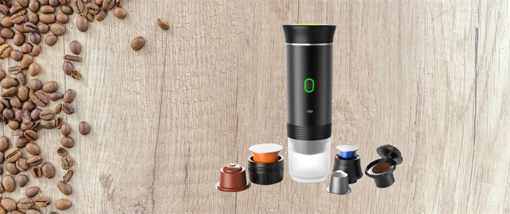 20 % studentrabatt på portabel espressomaskin