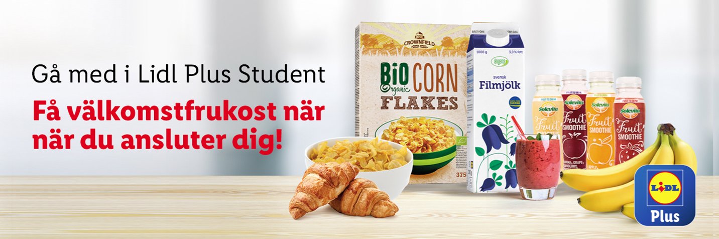 Ansök om Lidl Plus Student